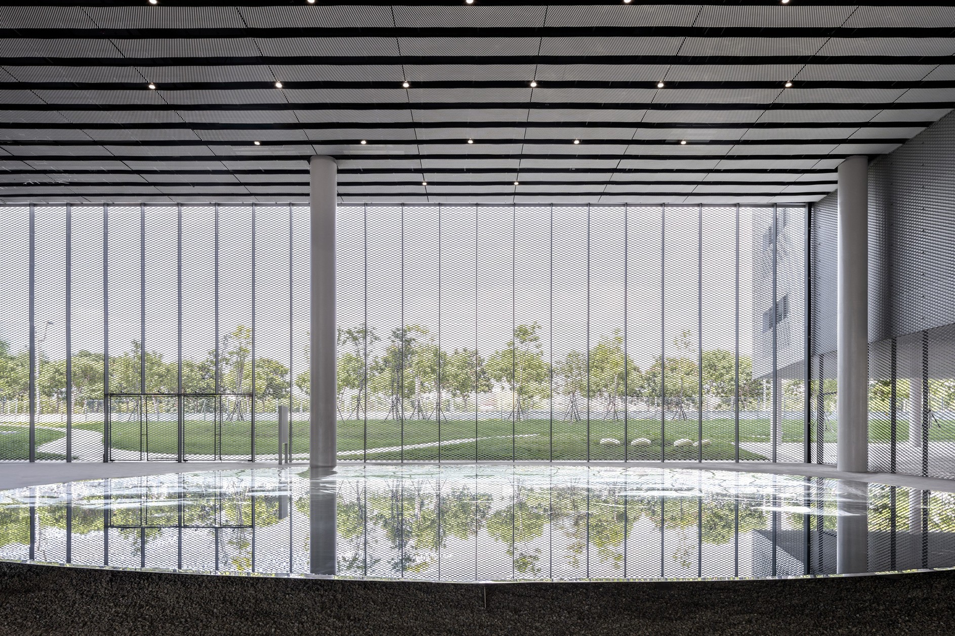 3. 綠美圖大廳 。圖片來源:臺中綠美圖提供|YHLAA李易暹攝影